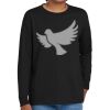 Youth Heavy Cotton 100% Cotton Long Sleeve T Shirt Thumbnail