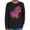 Youth Heavy Cotton 100% Cotton Long Sleeve T Shirt Thumbnail