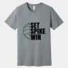 Unisex Heather CVC Short Sleeve Tee Thumbnail