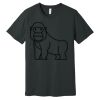 Premium Soft Cotton Short Sleeve Tee - Full Color Printing Thumbnail