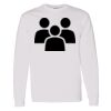 Heavy Cotton™ Long Sleeve T-Shirt - Full Color Printing Thumbnail