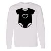 Heavy Cotton™ Long Sleeve T-Shirt - Full Color Printing Thumbnail