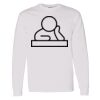 Heavy Cotton™ Long Sleeve T-Shirt - Full Color Printing Thumbnail